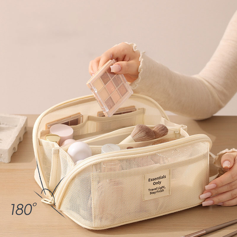 Luxury Ziploc Bags - Makeup Organizer Female Toiletry Kit Bag