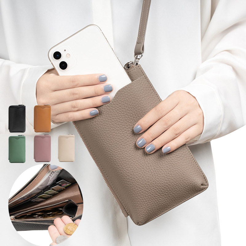 Luxury Bags Expensive - Fashion Genuine Leather Phone Crossbody Bag