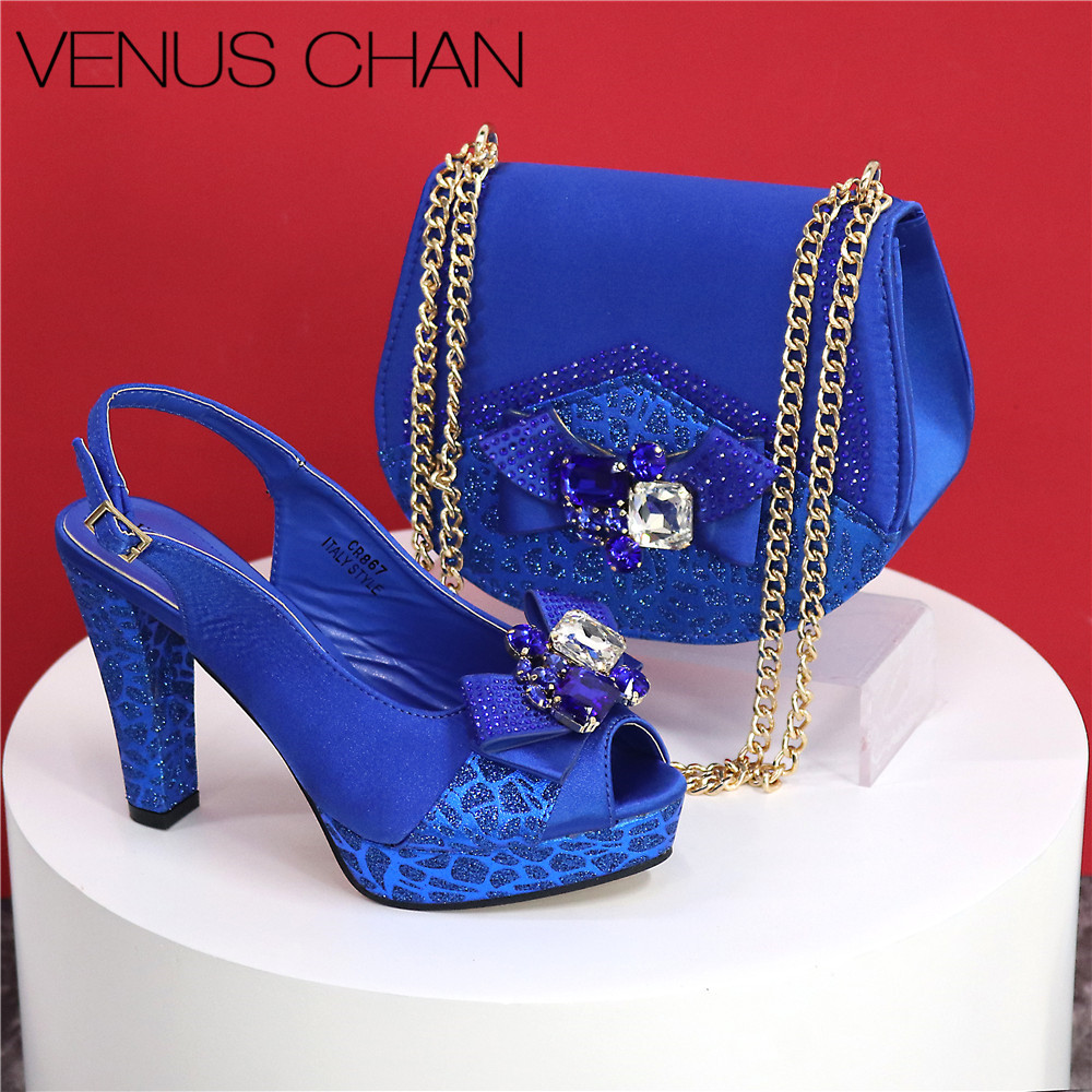 Luxury Bags And Shoes - African Fashion Evening Shoes and Bag