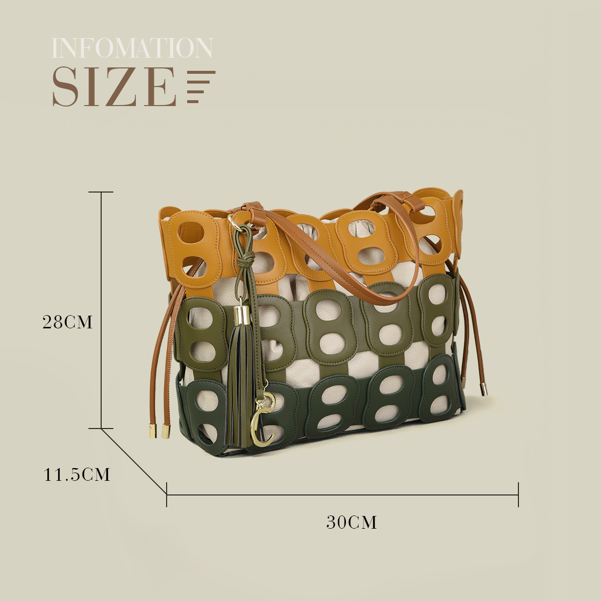 Luxury Bags Quality - PG PATSY GARIS Women's Crossbody Bag