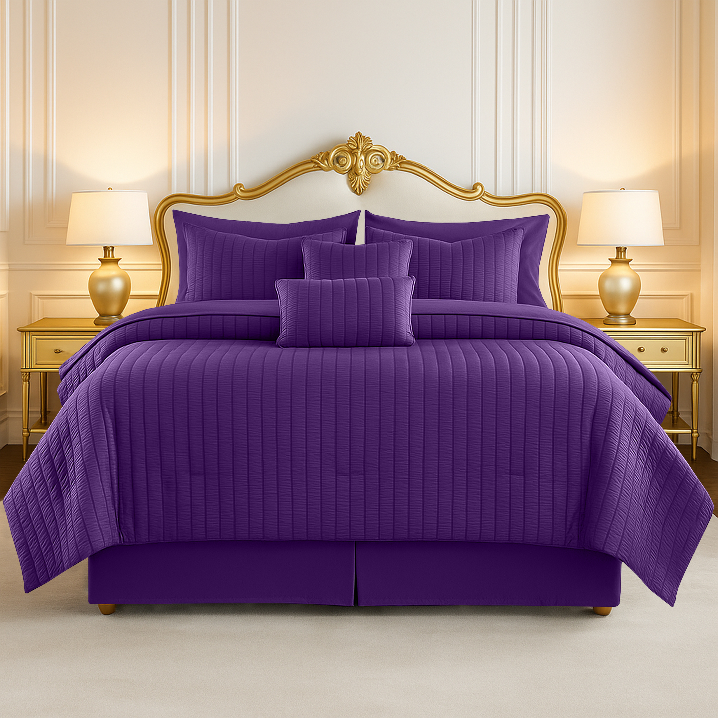 Luxury Bags In Pakistan - 10-Piece Lightweight Comforter Set with Sheets