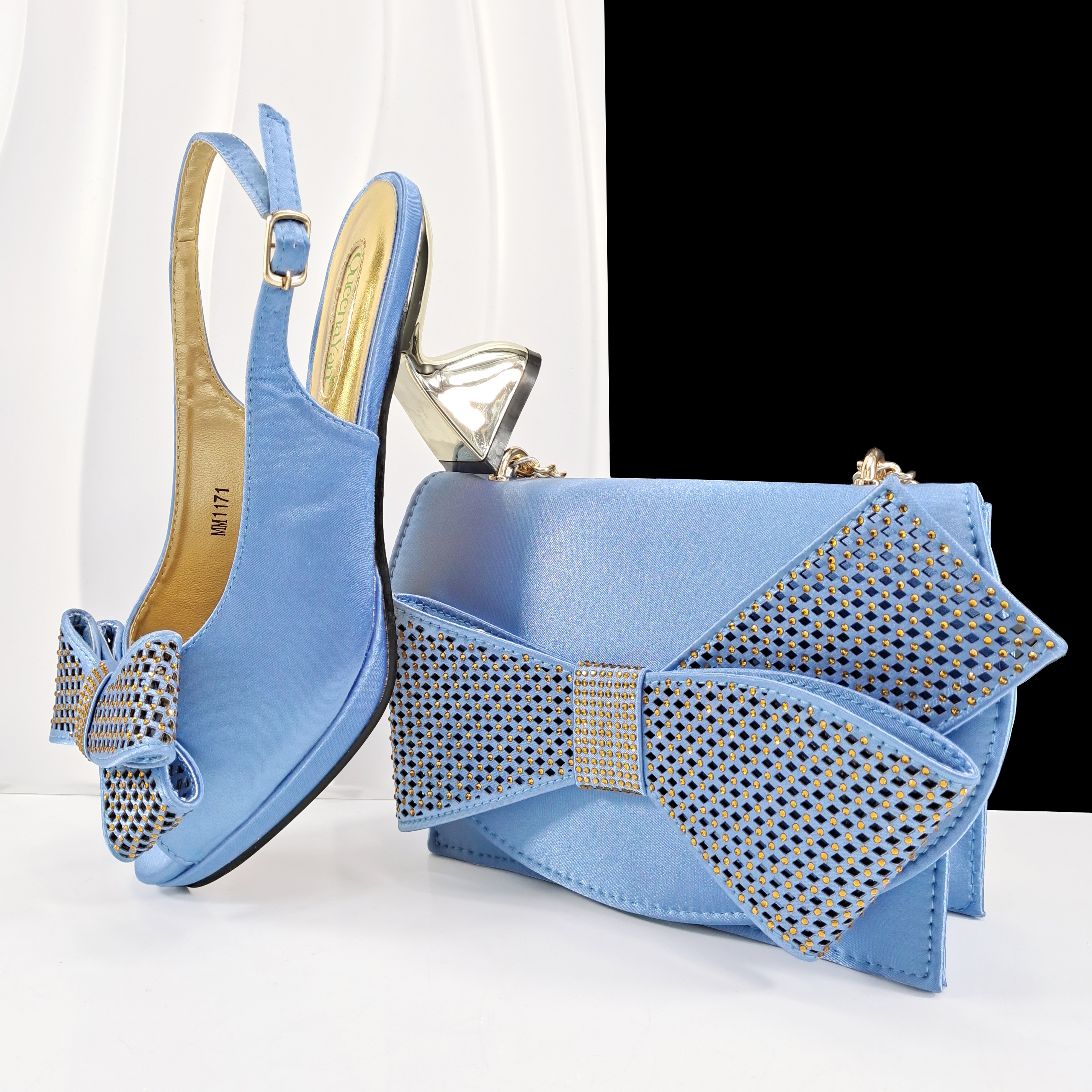 Luxury Bags Expensive - Queena Yan Sky Blue Color Peep