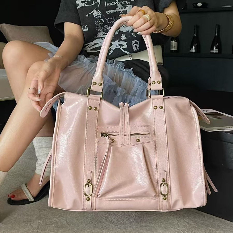 Luxury Bags Collection - Overlarge Capacity Tassel Tote Bag Designer