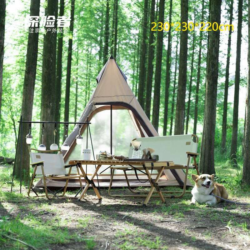 Luxury Bags Pyramid - 3-4P Outdoor Pyramid Tent Portable Luxury