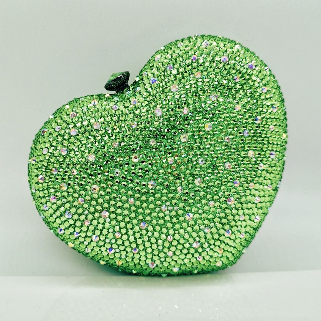High-End Heart Shape Women Cry - Luxury Bags Green avis et prix