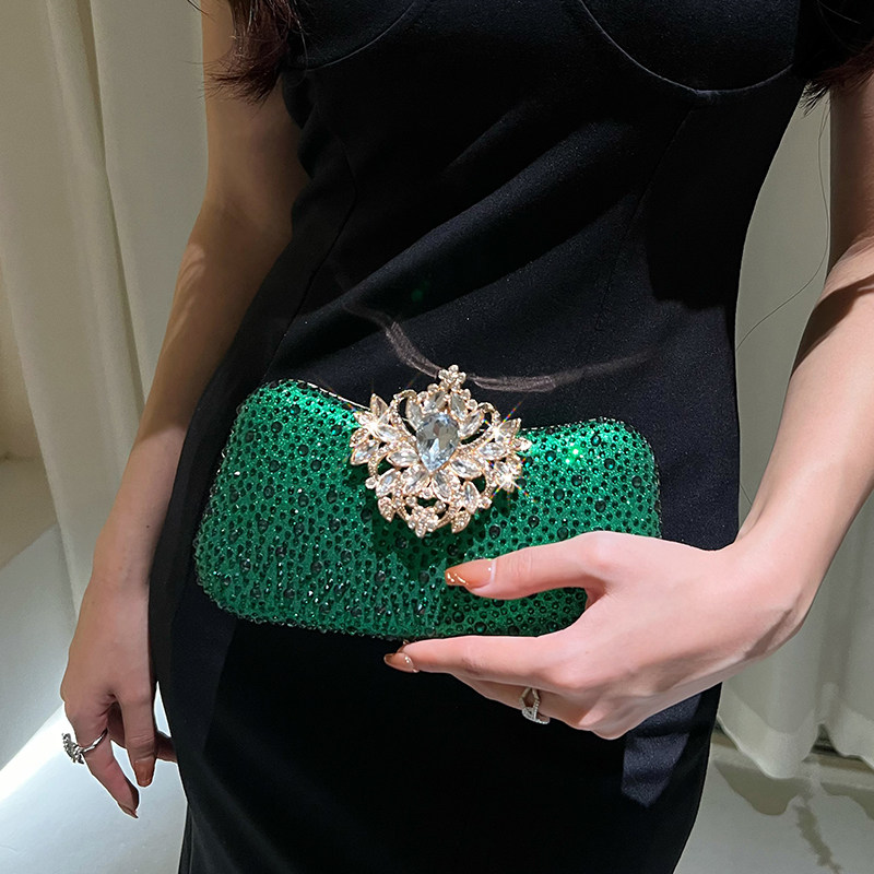 2026 New Luxury Green Clutch B - Luxury Bags Green avis et prix