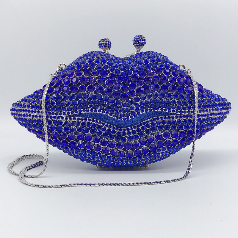 Green Crystal Evening Bag Rhin - Luxury Bags Green avis et prix