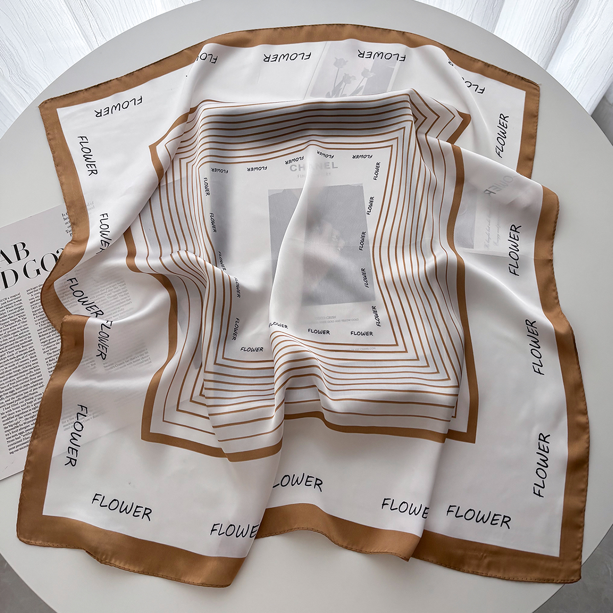 Luxury Print Scarf For Women E - Luxury Bags Expensive avis et prix