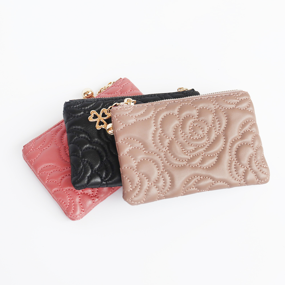 Genuine Leather Women Wallet F - Luxury Ziploc Bags avis et prix