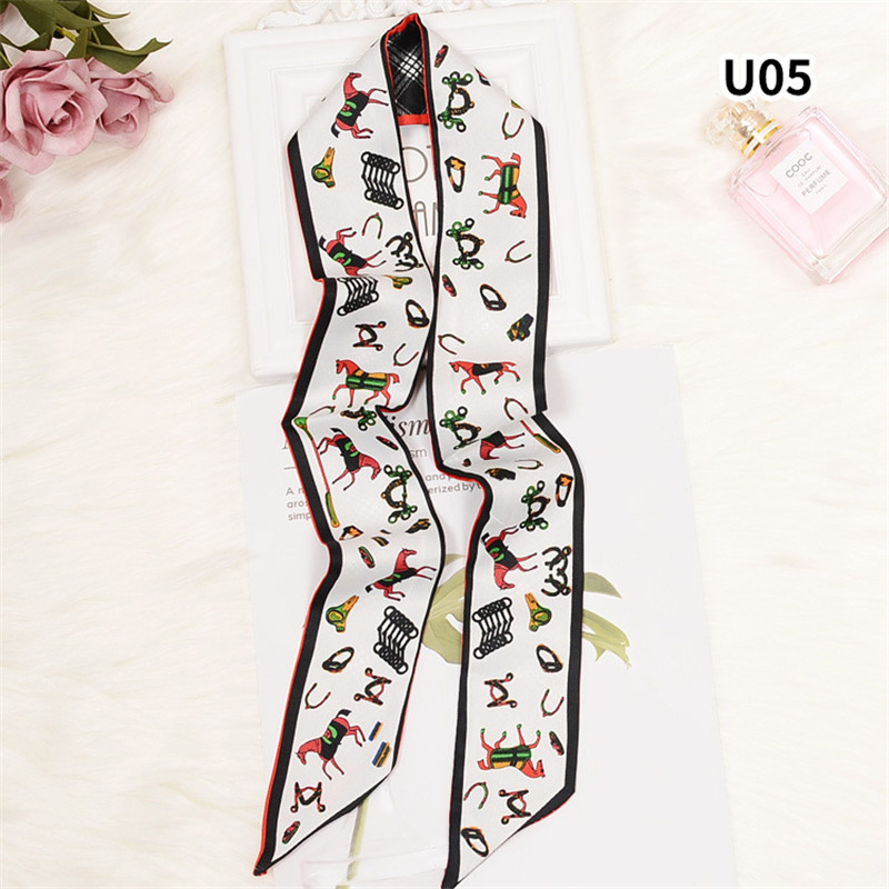 Horse Plaid Skinny Scarf Women - Luxury Bags For Women Brands avis et prix