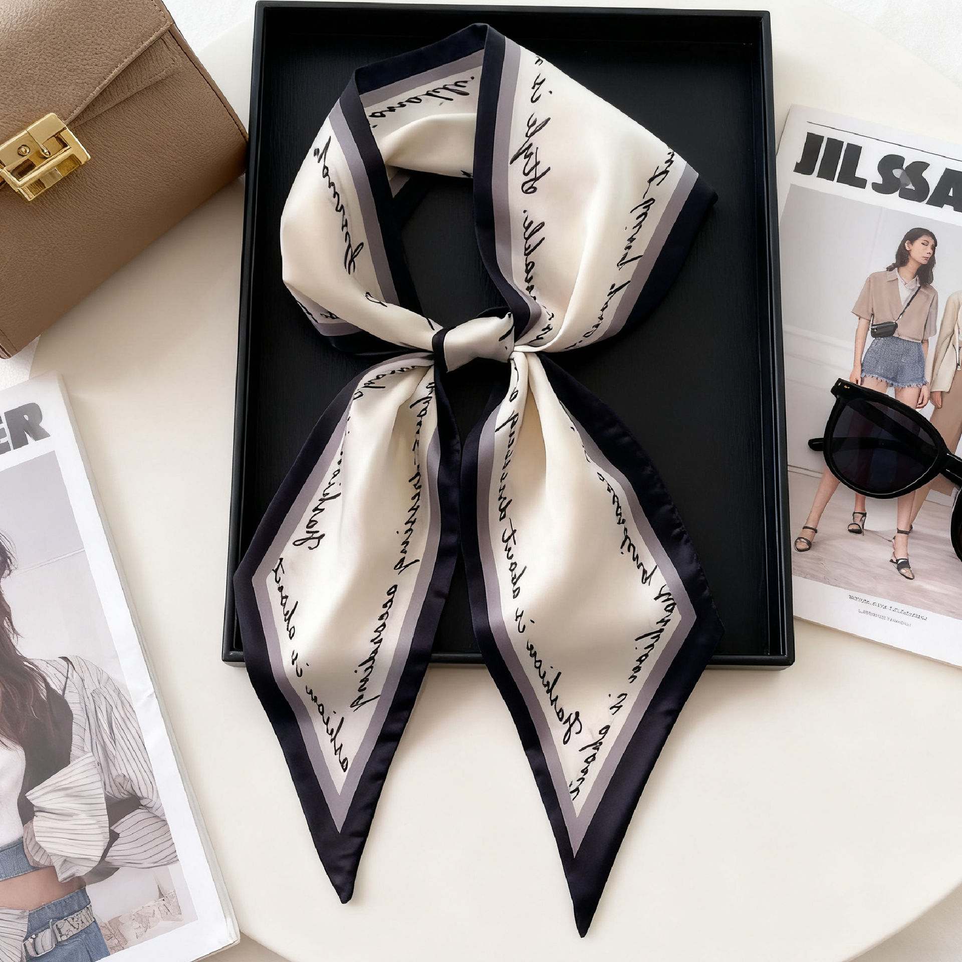 Luxury Long Neckerchief Skinny - Luxury Bags Expensive avis et prix