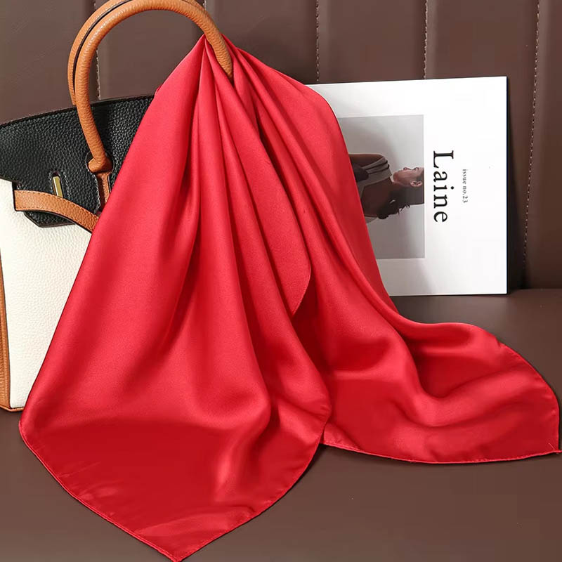 Luxury Solid Color Silk Square - Luxury Bags Expensive avis et prix