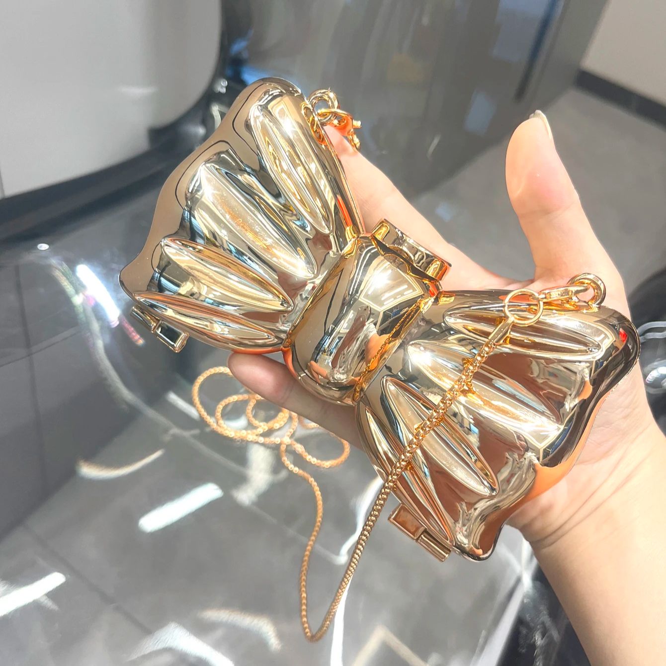 Golden Evening bag  Purses and - Luxury Bags For You avis et prix