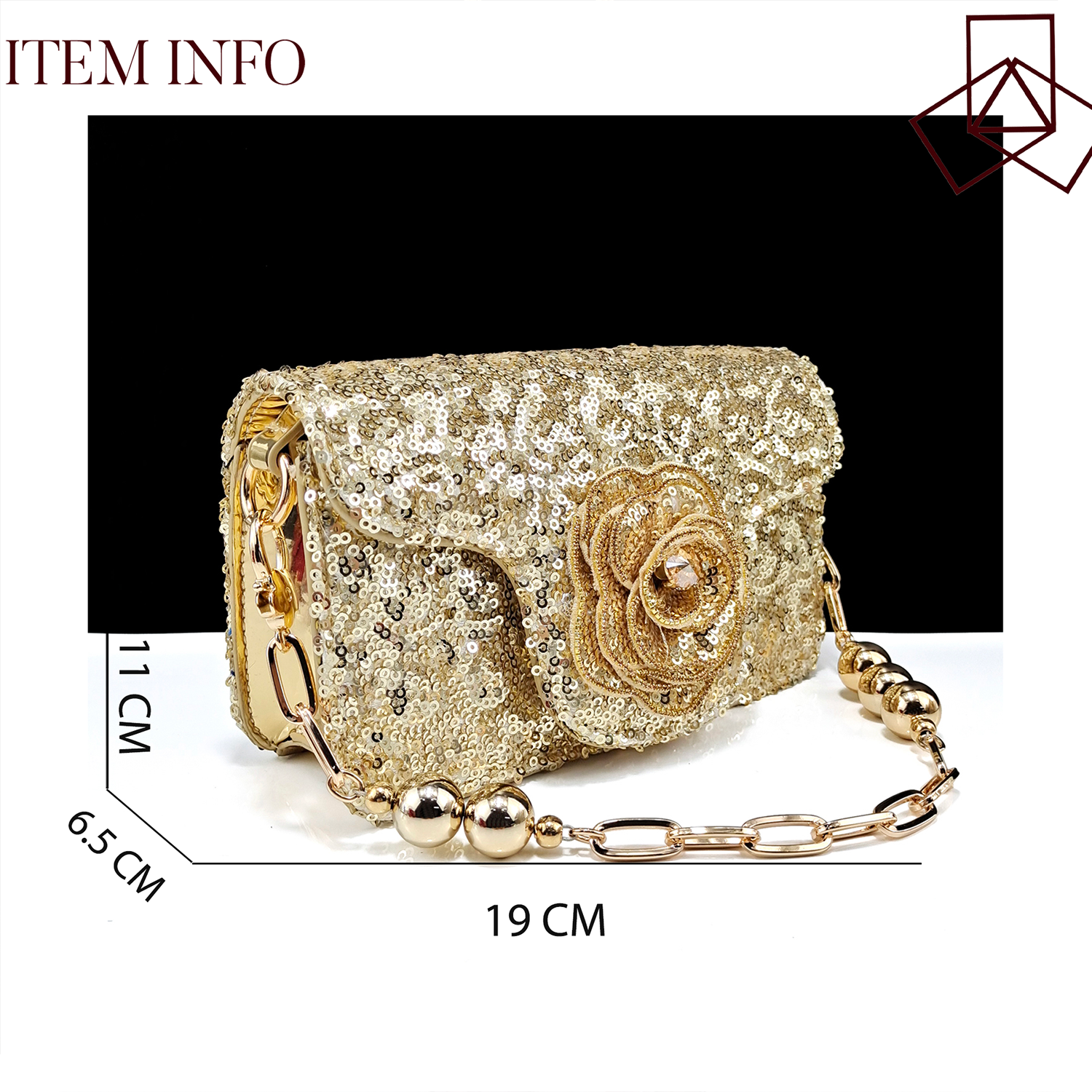 QSGFC Shiny Gold Color Shoes a - Luxury Bags And Shoes avis et prix