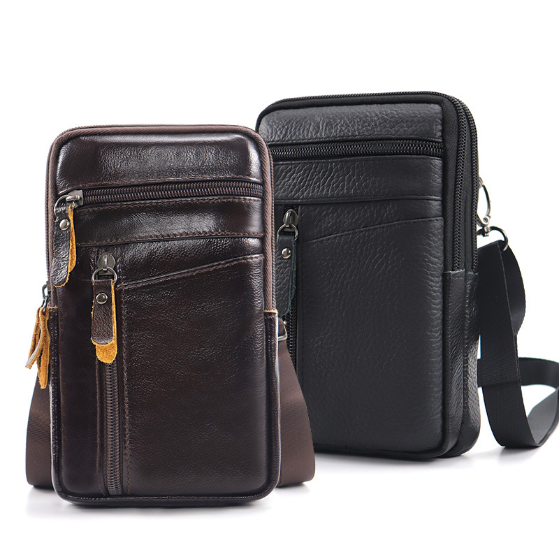 Men Luxury Genuine Leather Pho - Luxury Bags Quality avis et prix