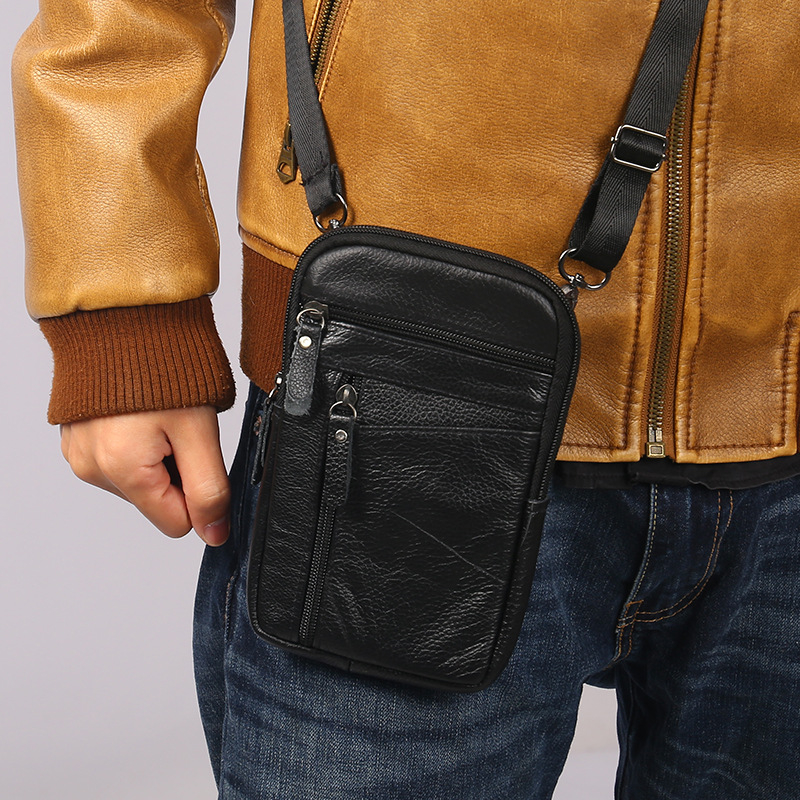 Men Luxury Genuine Leather Pho - Luxury Bags Quality avis et prix