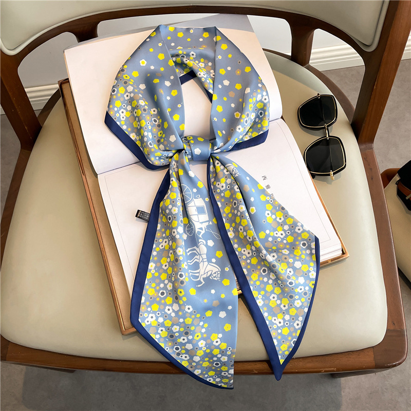 Fashion Print Long Silk Scarf  - Luxury Bags Expensive avis et prix