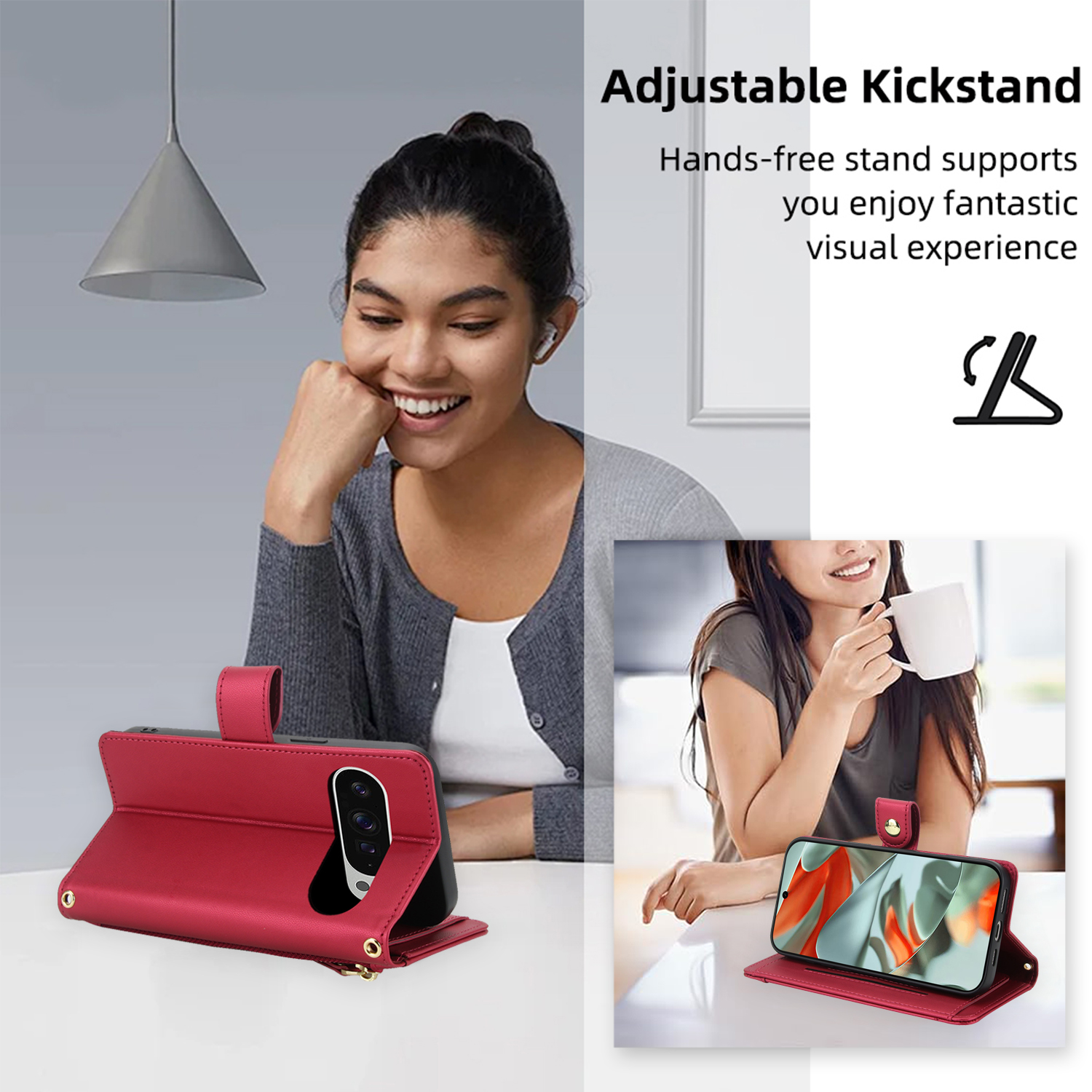 Crossbody Zipper Leather Walle - Luxury Bags For You avis et prix