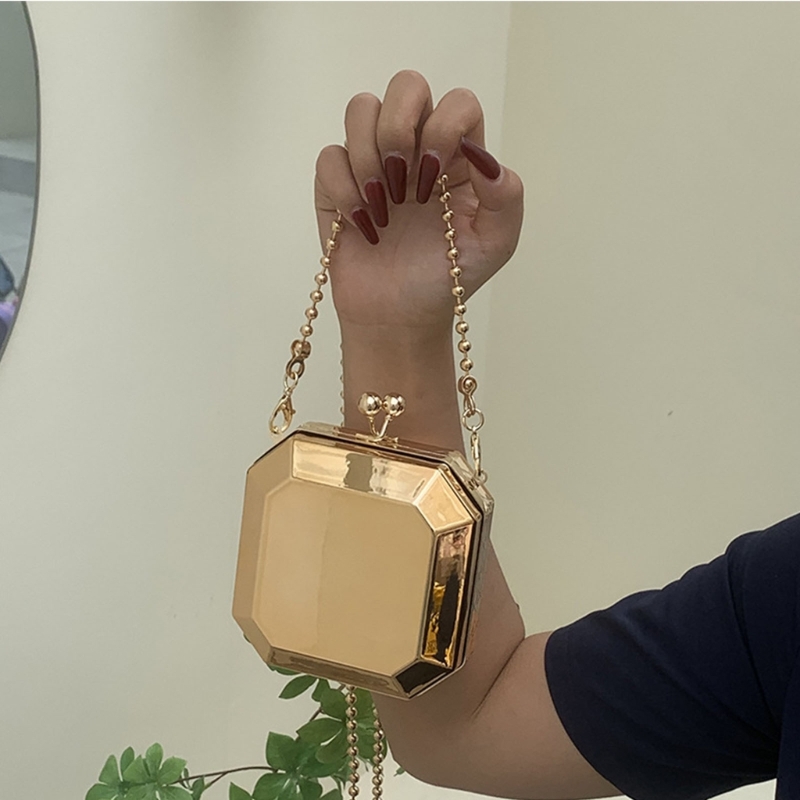 Mini Luxury Gold Party Evening - Luxury Zipper Bags avis et prix