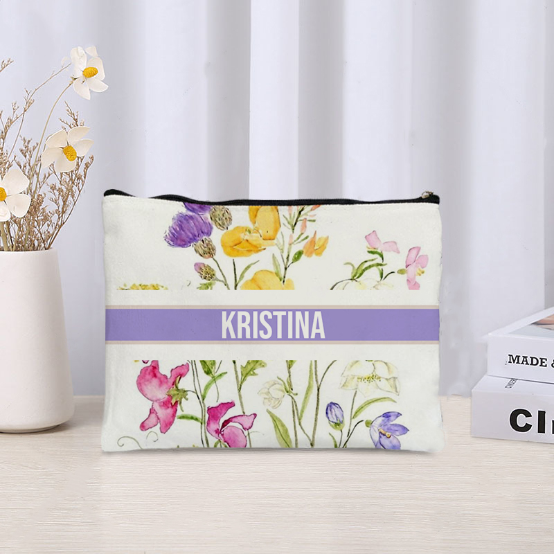 Custom Name Cosmetic Bag Trend - Luxury Bags Brand Names avis et prix