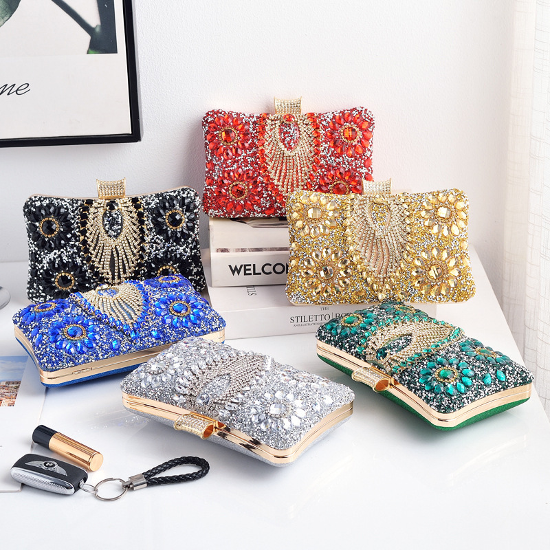 Luxury Green Tassel Evening Cl - Luxury Bags Green avis et prix