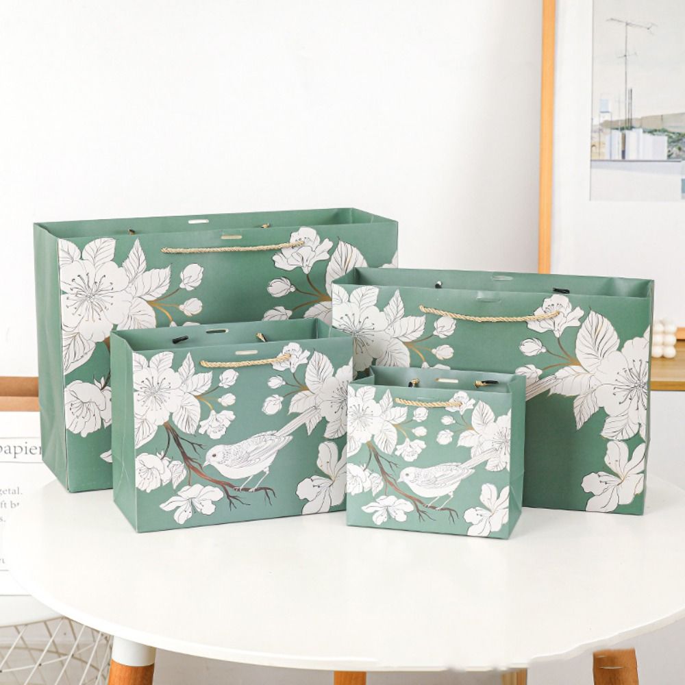 Green Handhold Paper Bag Creat - Luxury Bags Green avis et prix