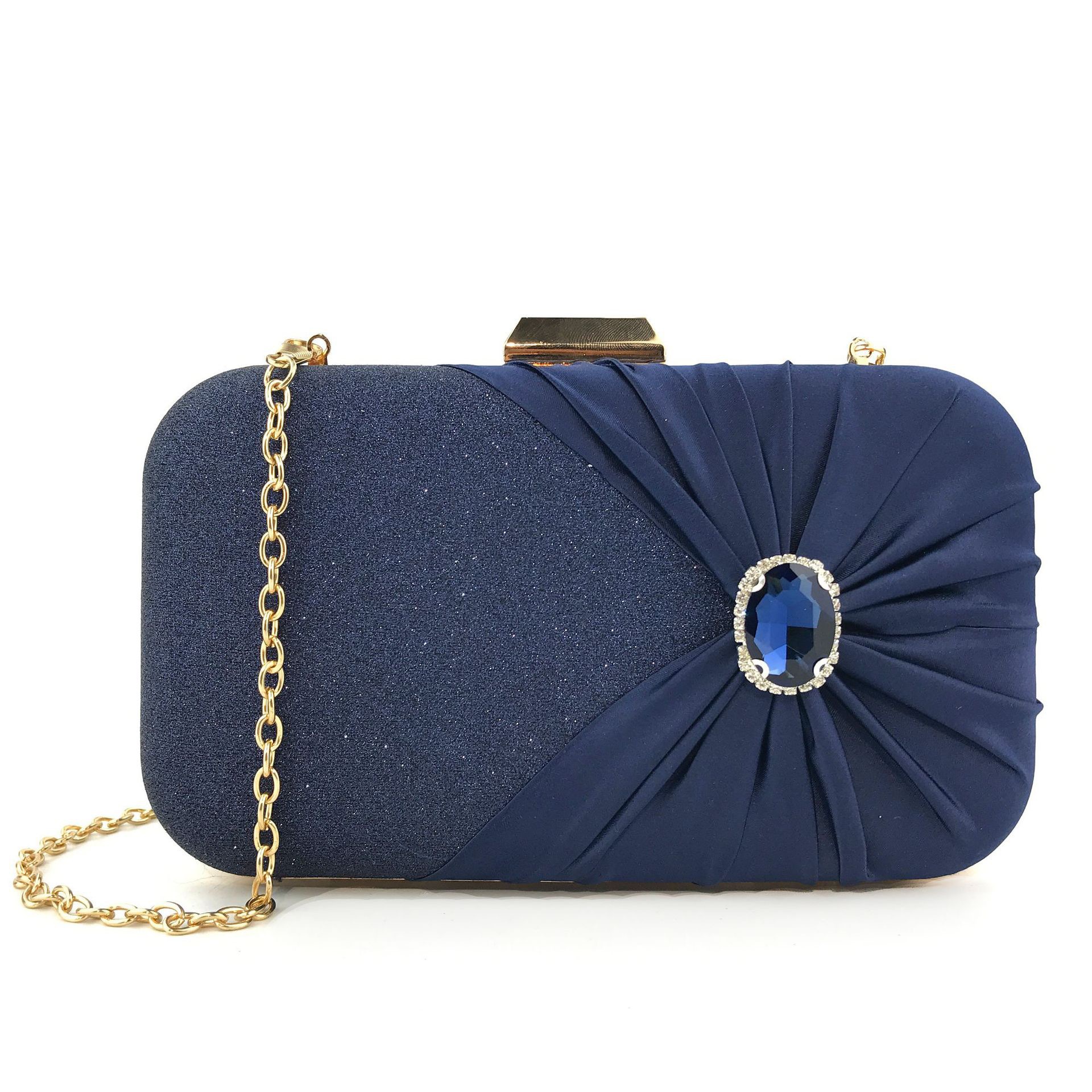 Silver Luxury Crystal Evening  - Luxury Bags Green avis et prix