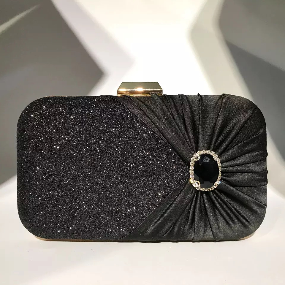Silver Luxury Crystal Evening  - Luxury Bags Green avis et prix