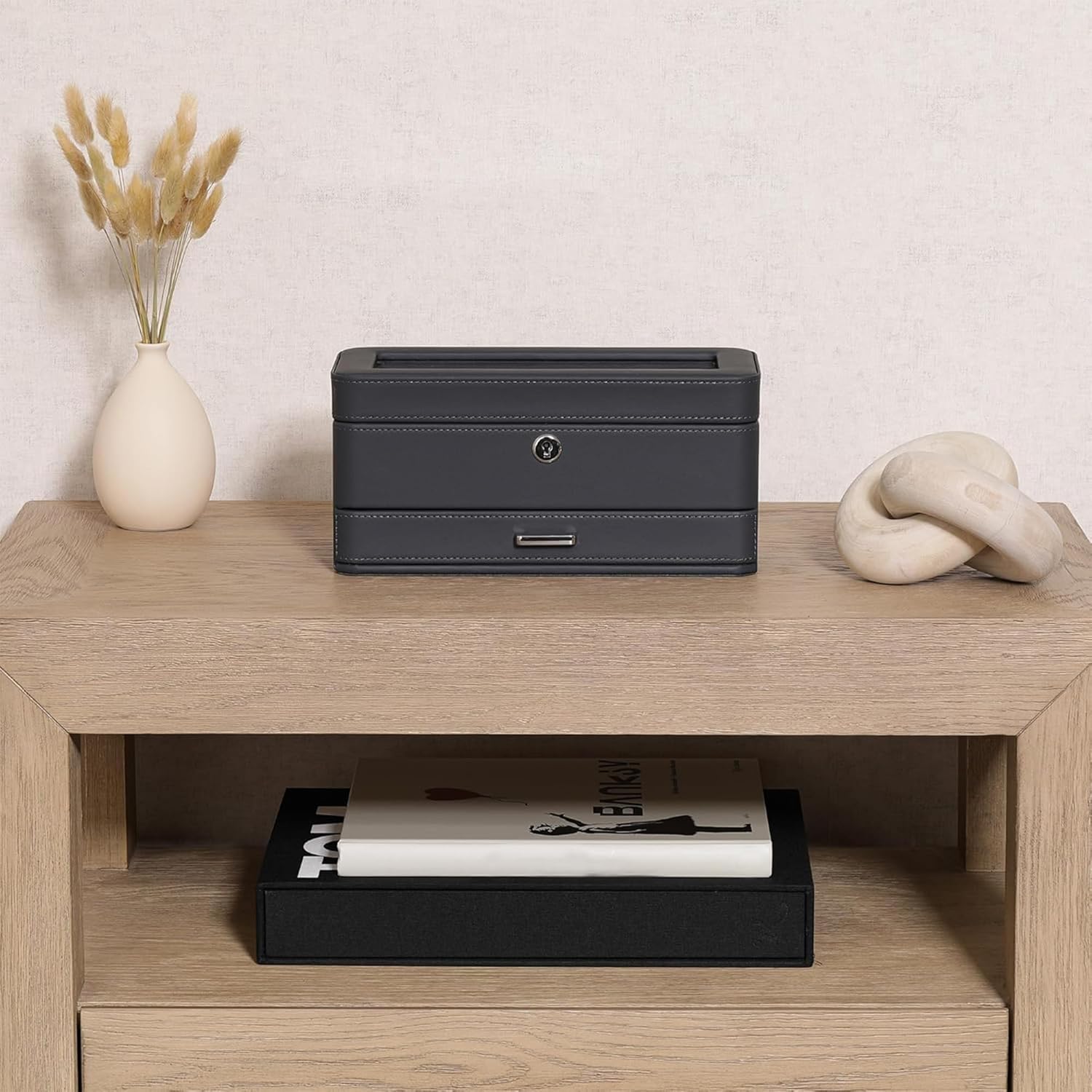 Luxury 4-Slot Watch Box with V - Luxury Bags For You avis et prix
