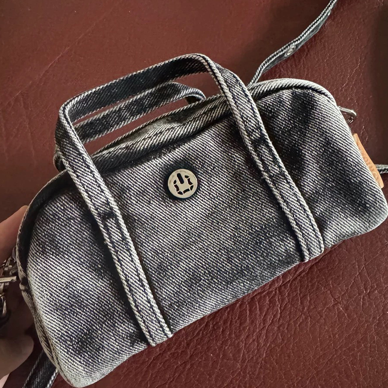 Korean Casual Mini Denim Box B - Luxury Zipper Bags avis et prix