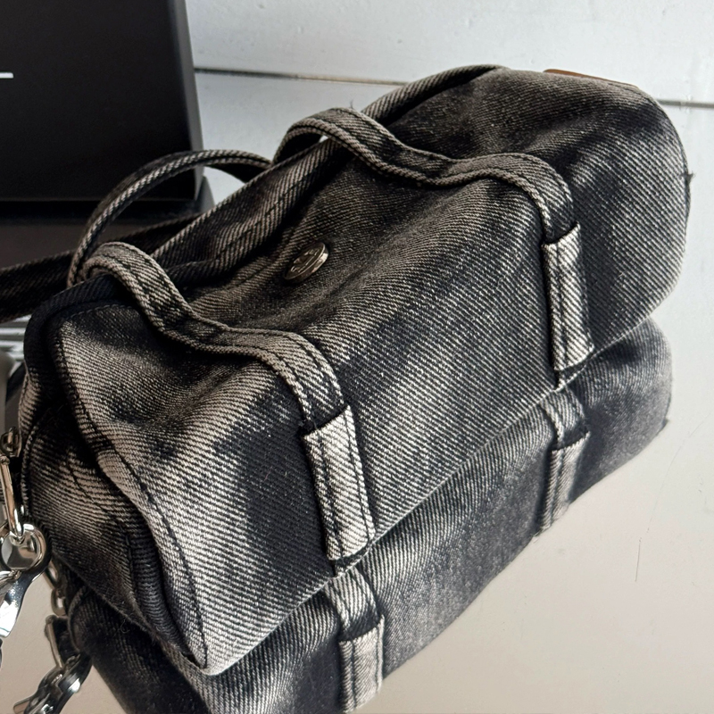 Korean Casual Mini Denim Box B - Luxury Zipper Bags avis et prix