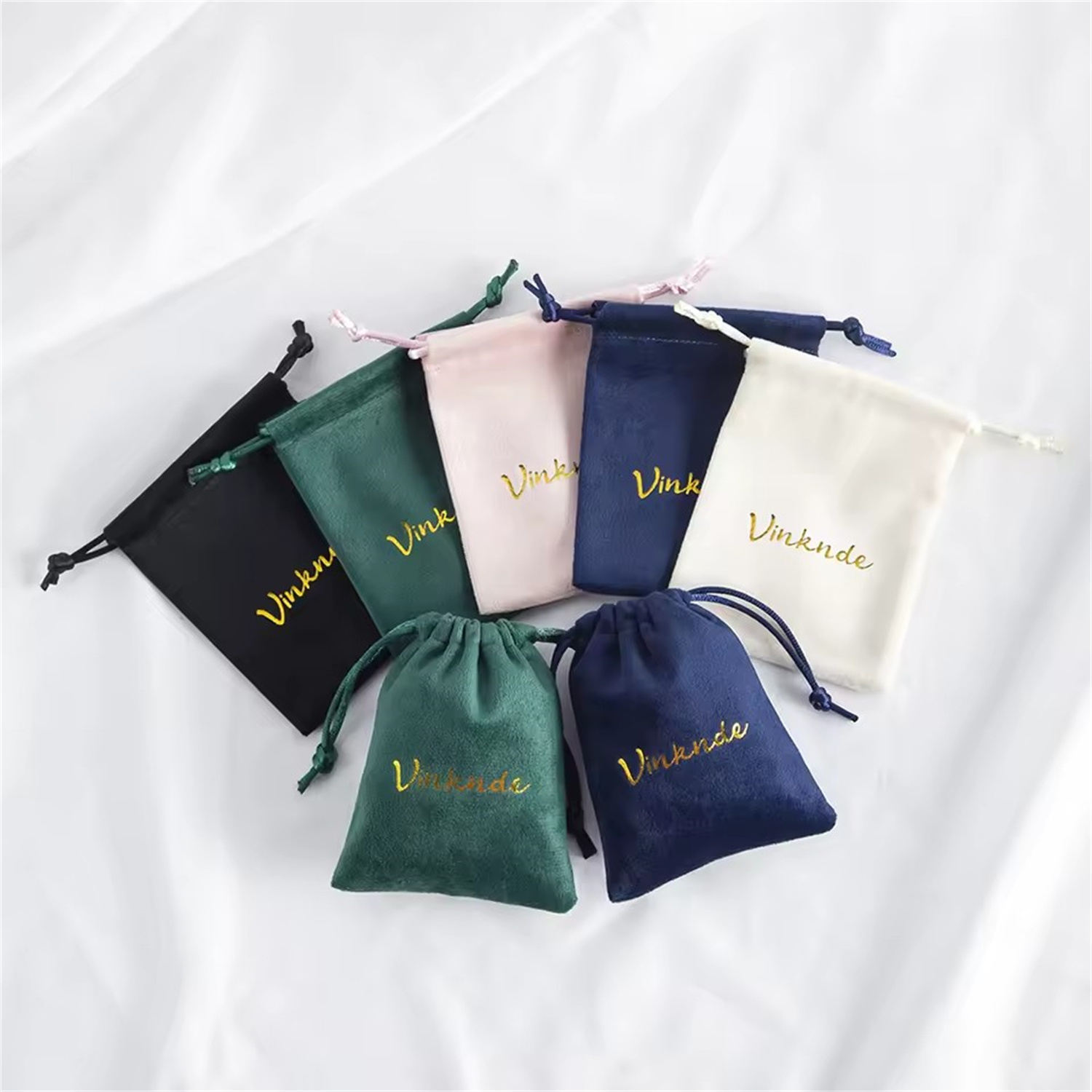 100pcs Green Velvet Packaging  - Luxury Bags Green avis et prix