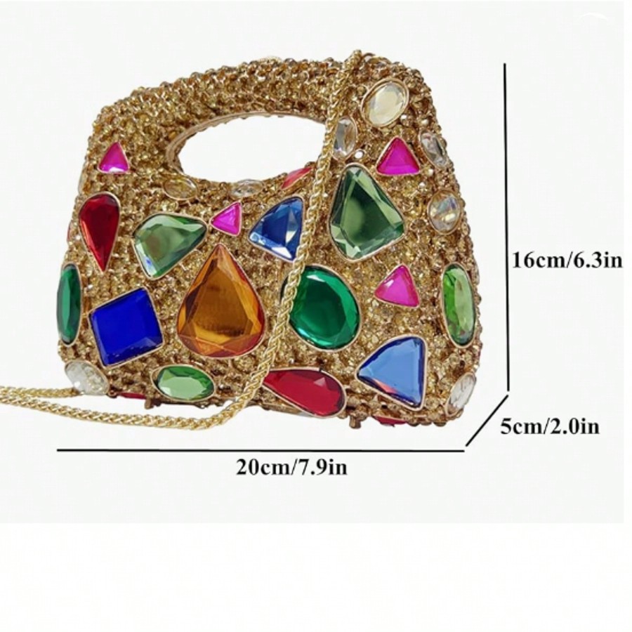 Women Luxury Diamond Rhineston - Luxury Zipper Bags avis et prix
