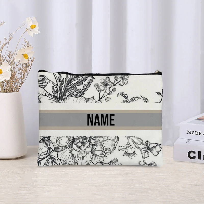 Custom Name Vintage Makeup Bag - Luxury Bags Brand Names avis et prix
