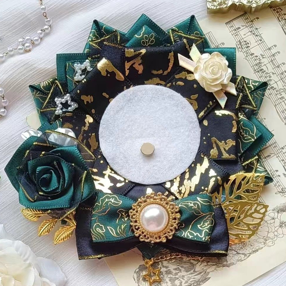 green Ribbon Badge Rosette，lux - Luxury Bags Green avis et prix