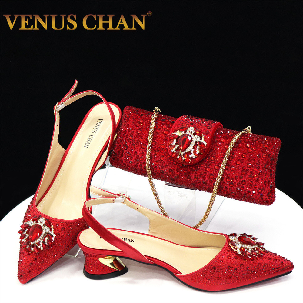 Venus Chan New Fashionable Red - Luxury Bags And Shoes avis et prix
