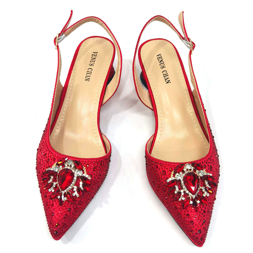 Venus Chan New Fashionable Red - Luxury Bags And Shoes avis et prix