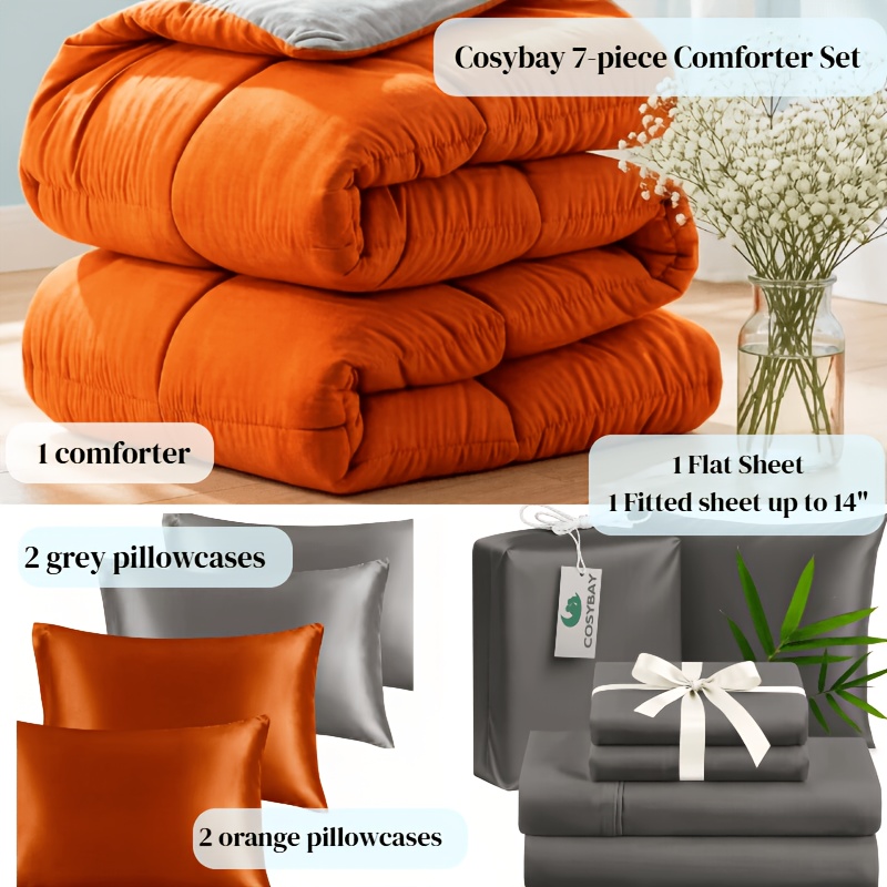 usCosybay 7pcs Luxurious Comfo - Luxury Bags In Pakistan avis et prix