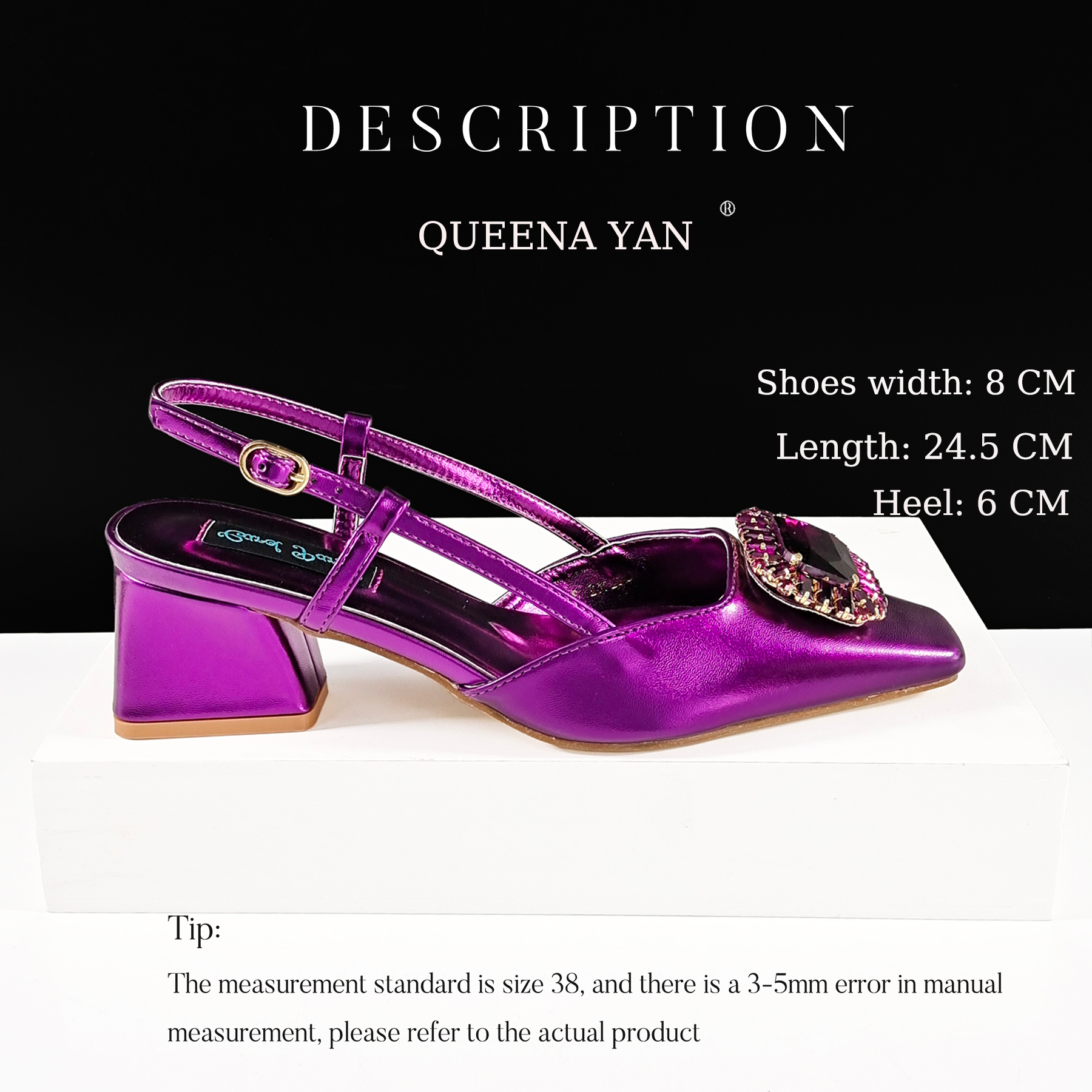 Queena Yan 2025 Nigerian Heel  - Luxury Bags And Shoes avis et prix