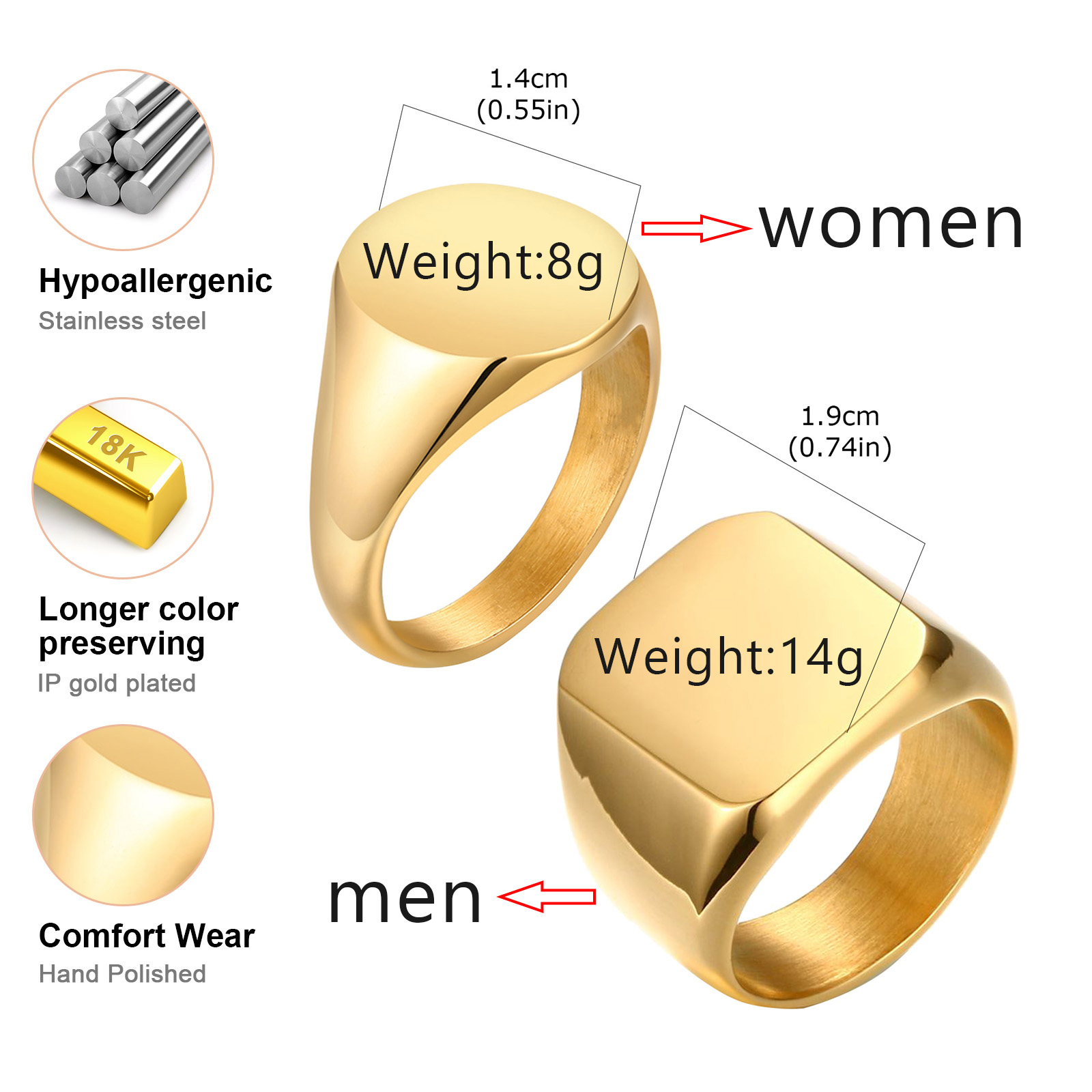 Personalized Jewelry 18 KT Gol - Luxury Bags Discount avis et prix