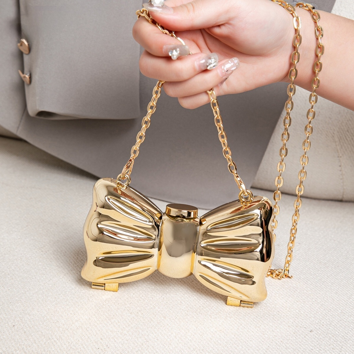 Luxury Fashion Metal Mini Hand - Luxury Bags Expensive avis et prix